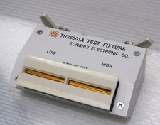 1PC NEW Tonghui TH26001A LCR Meter Test Fixture as HP Agilent 16038A 16047A