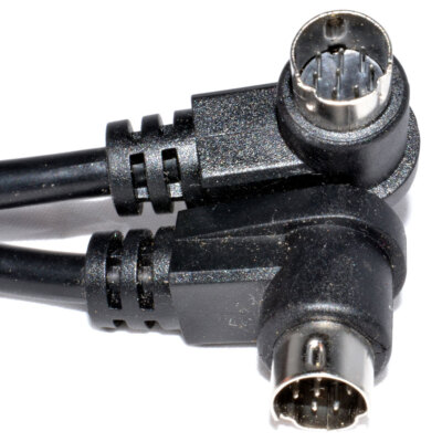 1m 8 Pinnen Mini din Rechtwinklig Kabel Stecker Audio Kabel [005158]