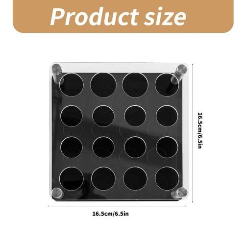 Versatile Chess Pieces Holder Rack Acrylic Display Stand for Silicone Molds Sets - Photo 8/10