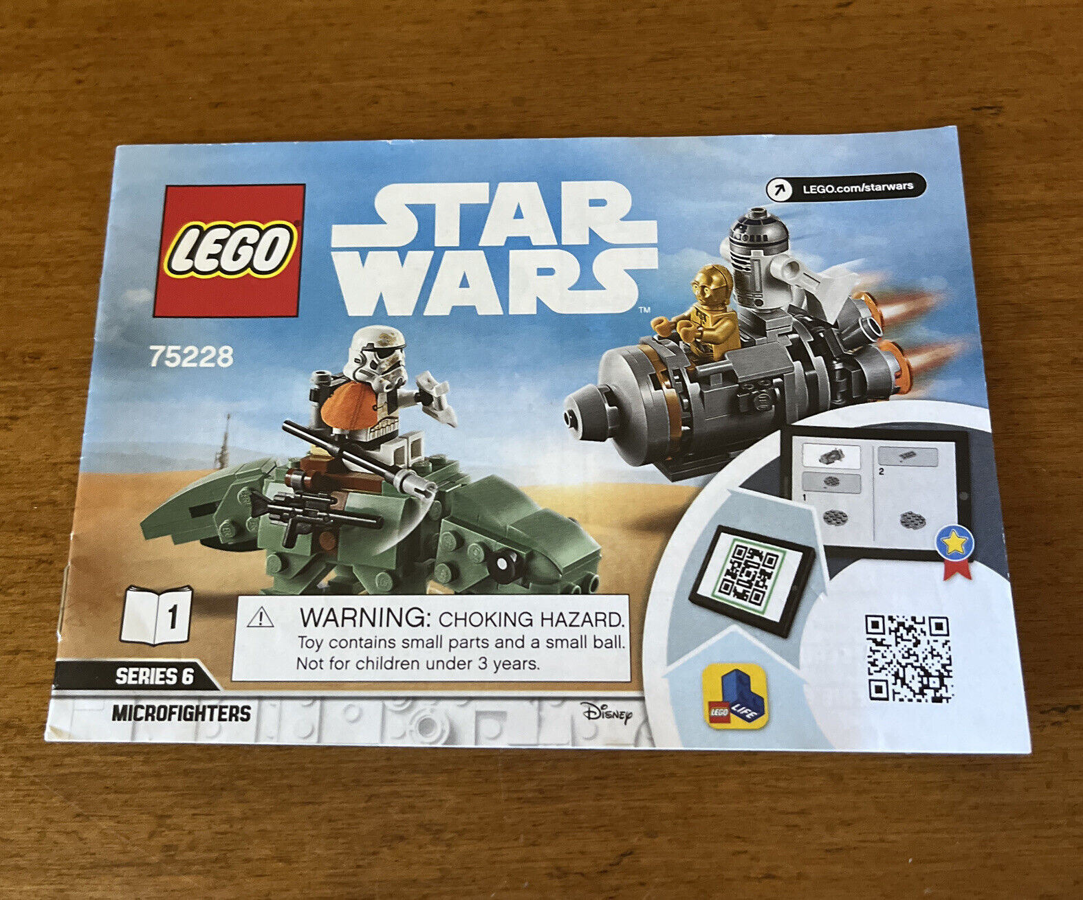 LEGO Star Wars 75228 -- Instruction Manual ONLY