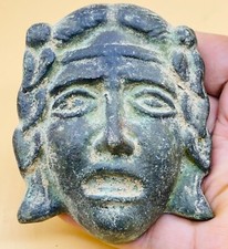 ancient roman bronze military mount in the form of a gladiator rare