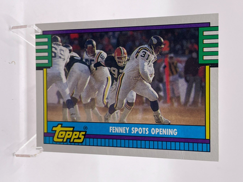 1990 RICK FENNEY Topps #528 Excellent