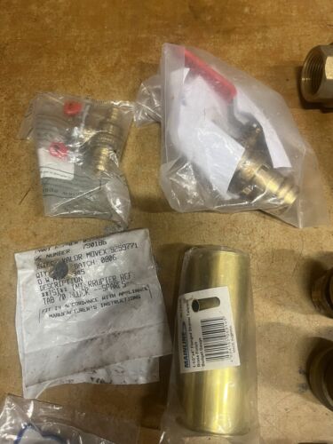 Huge Copper Fittings lot: Sharkbite WATTS BACKFLOW Gate Valve tees Elbows Plumb - Picture 13 of 14