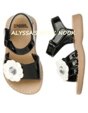 GYMBOREE BEE CHIC SPRING DAISY TODDLER GIRLS SANDALS SZ 3, SZ 4
