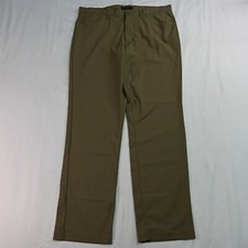 Banana Republic 36 x 34 Olive Green Tech Slim Fit Golf Dress Pants