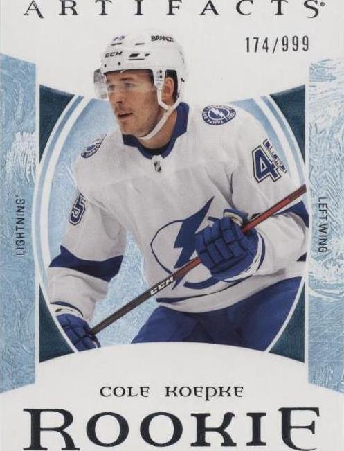 2022-23 Upper Deck Artifacts - Cole Koepke #249 - 1 of 1