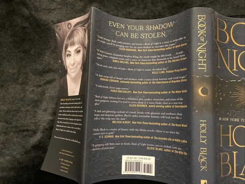 SIGNED 1st - Holly Black - Book of Night - Hardcover / Dust Jacket - Fine / NF - Picture 11 of 12