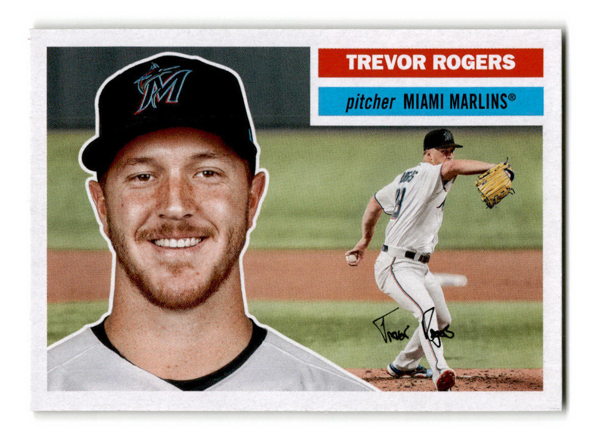 2023 Topps Archives Trevor Rogers #12 Miami Marlins