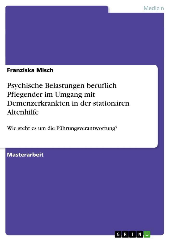 Thumbnail - Psychische Belastungen Beruflich Pflegender Umgang Mit