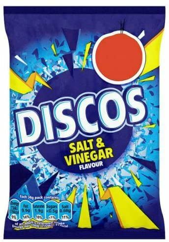 Discos Sel & Vinaigre - 34 g - Paquet de 1