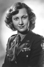 beautiful woman officer in military uniform WW2 Photo Glossy 4 6 in B005