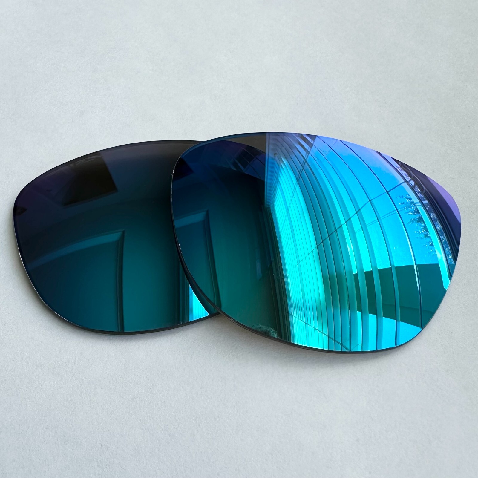 Authentic Oakley Frogskins Prizm Sapphire Polarized Replacement Lenses OO9013 image 2