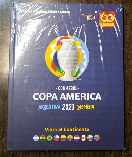 PANINI COPA AMERICA 2021 ALBUM CARTONATO + SET COMPLETO FIGURINE EDICOLA MESSI