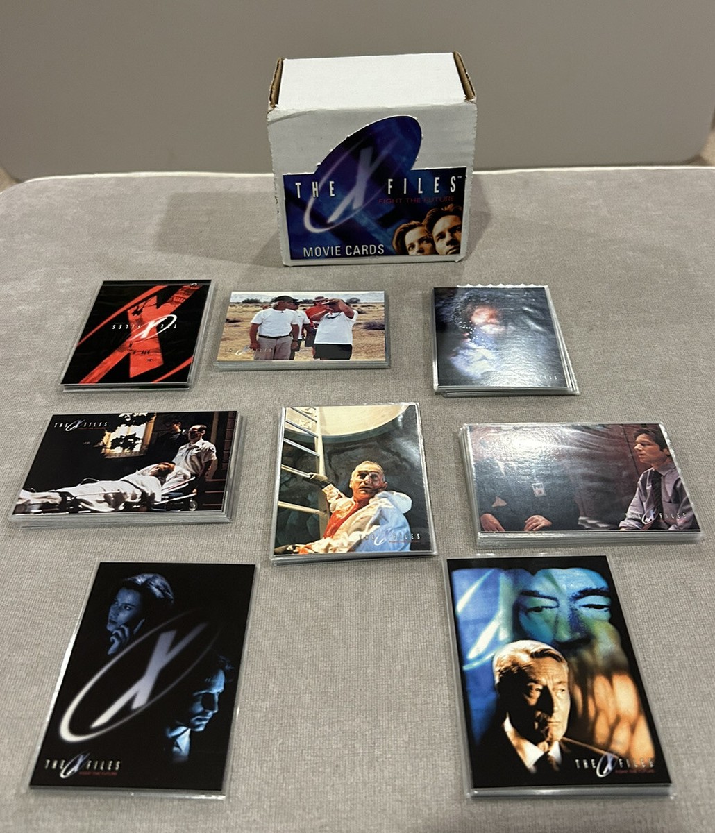 X-Files Fight the Future Complete 72 Card Base Set Topps 1998 | eBay