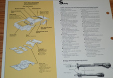 1978 Plymouth Fury Insulation-safety Part Breakdown Dealer Only Information 78