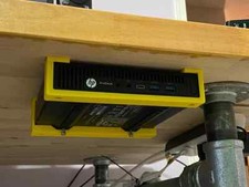 Under Desk Mount for HP Elite, EliteDesk  ProDesk Mini PCs   2 Bracket Mount