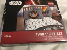 ***NUOVO*** Star Wars, set lenzuola gemelle, microfibra super morbida, X Wing Squadron