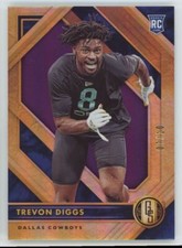 2020 Panini Gold 07/10 Trevon Diggs Rookie  Dallas Cowboys #156