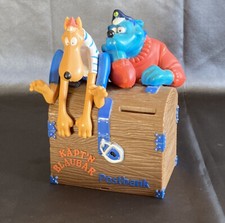 Käptn BLAUBÄR Spardose Postbank Money Box 1994 Ravensburger #KA121