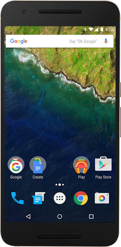 Huawei - Google Nexus 6P 4G with 64GB Memory Cell Phone (Unlocked) - Gold