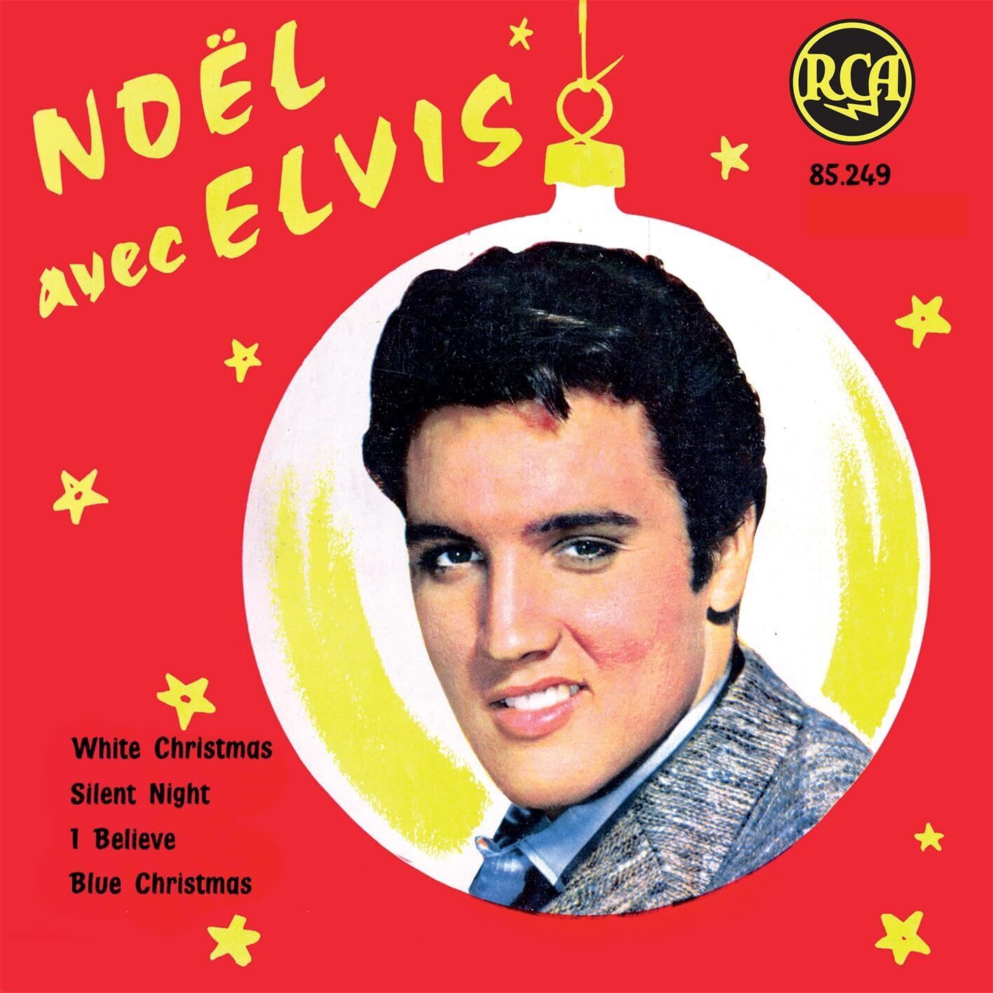 Elvis Presley Noël Avec Elvis (Vinyl LP) 7" Single Clear Vinyl