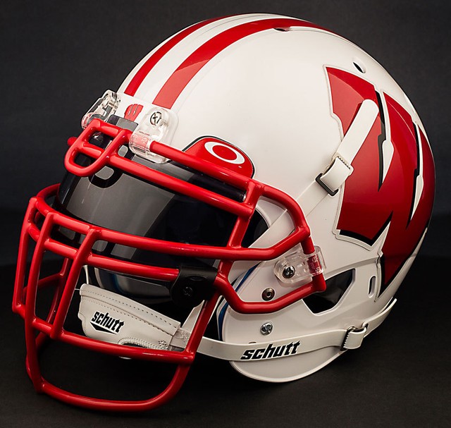 WISCONSIN BADGERS Football Helmet eBay