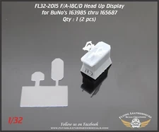 1/32 Flying Leathernecks FL32-2015 F/A-18C/D HUD BuNo 163985 and Up