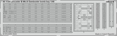 Eduard 1/48 Eduard Lancaster B Mk.III Dambuster bomb bay 1/48