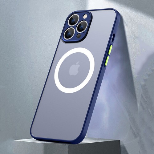 For iPhone 14 13 12 11 Pro Max X XR 8 Magnetic Shockproof Armor Matte Case Cover - Picture 6 of 21
