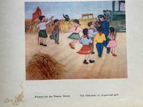Vintage China Book “Children’s Drawings From China” 1956 - Imagen 6 de 6