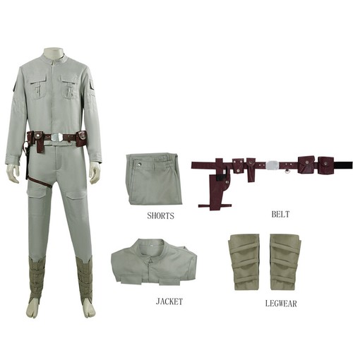 Star Wars The Empire Strikes Back Luke Skywalker Cosplay Costume Outfits Party - Bild 18 von 20