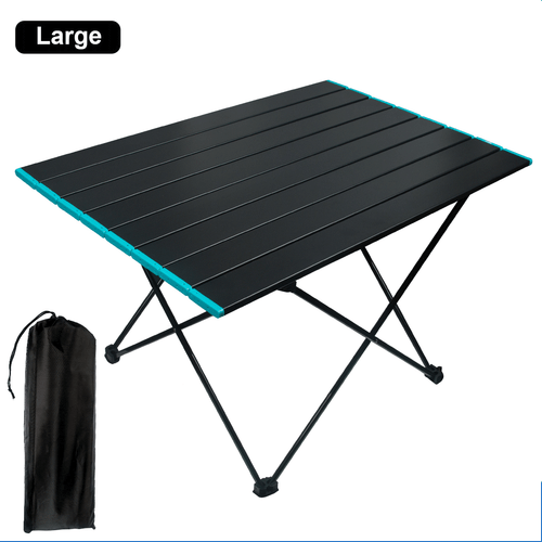 Portable Folding Table Camping Side Table Lightweight Outdoor Aluminum Table+Bag - Picture 7 of 15