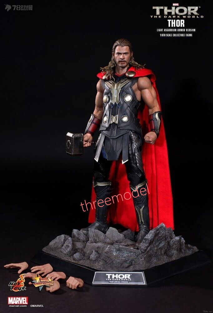 Hot Toys Mms225 1/6 Thor 2 The Dark World Thor Light Armor Edition
