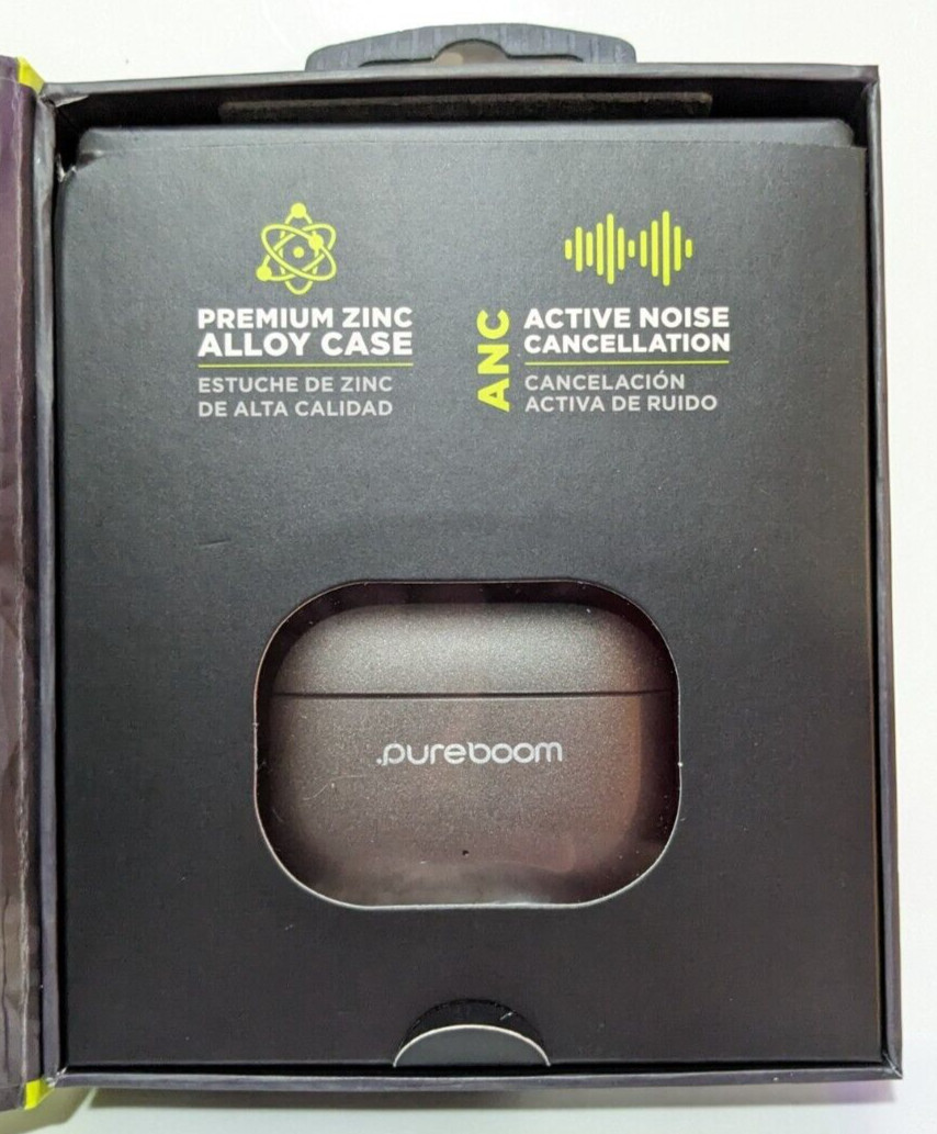 BLACK Puregear Pure Gear Pureboom Orbs PRO Wireless Ear Buds Open Box