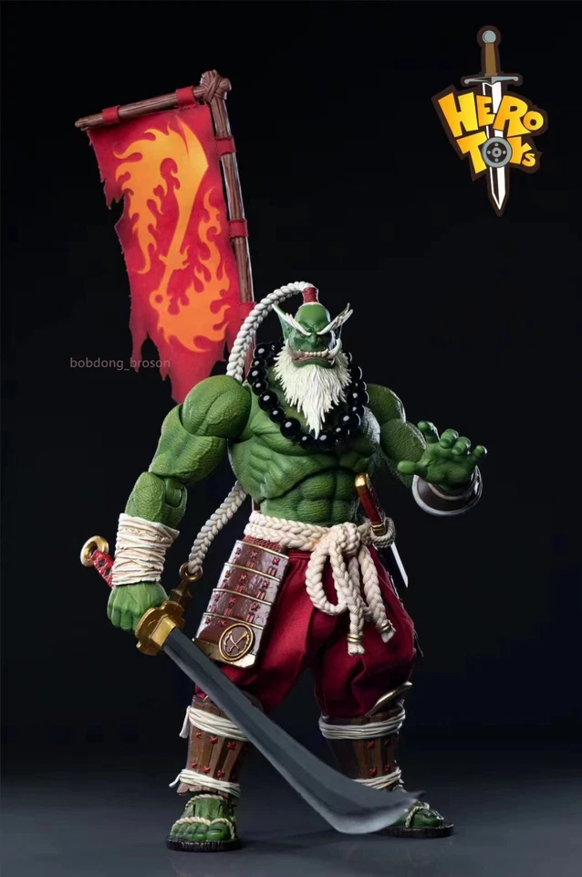 Figura de acción HERO TOYS Samuro Orc Swordsman H19CM ABS PVC Foto 4 de 4