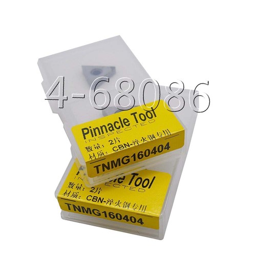 2 piezas TNMG160404 CBN TNMG331 Insertos de diamante inserto de carburo para procesamiento de acero - Imagen 3 de 5