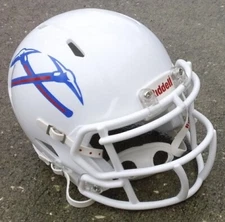 UW - WISCONSIN PLATTEVILLE PIONEERS FOOTBALL MINI HELMET, + OTHER STYLES TOO