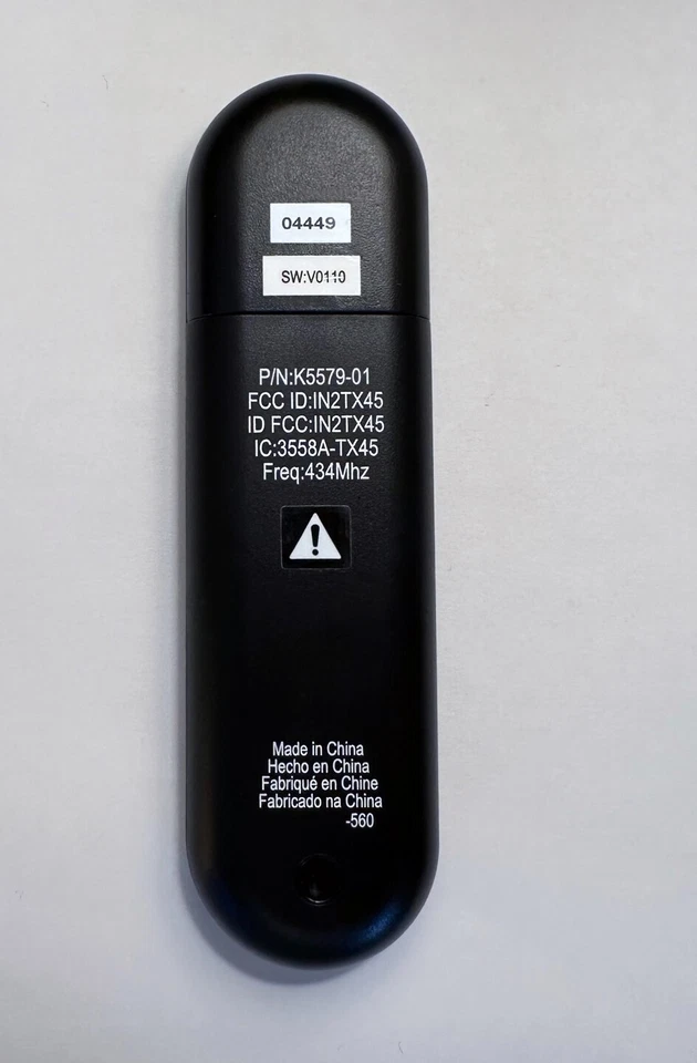 Ventilador Hunter - Repuesto Ventilador de techo portátil Control remoto - Negro - K5579-01 Foto 2 de 2