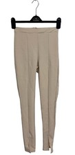 Fashion Nova Women's Cream Beige High Waist Dress Trousers Size XS