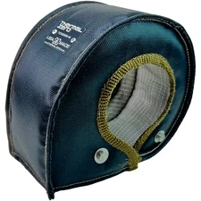 Thermal Zero High Temp BLACK Turbo Blanket fits T6 Borg VS Racing S400 USA MADE