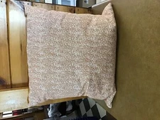 Oversized Square Woven Pillow Orange - Project 62™