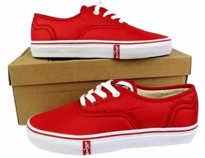 Levi's Women's Classic Premium Atheltic Sneakers Shoes Rylee 524342-01R Red