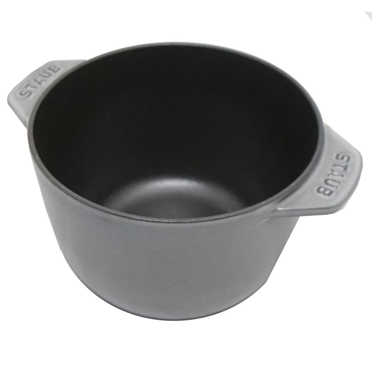 STAUB La Cocotte de Gohan M 16cm IH compatible 2 cups Enameled Rice Cooker Gray
