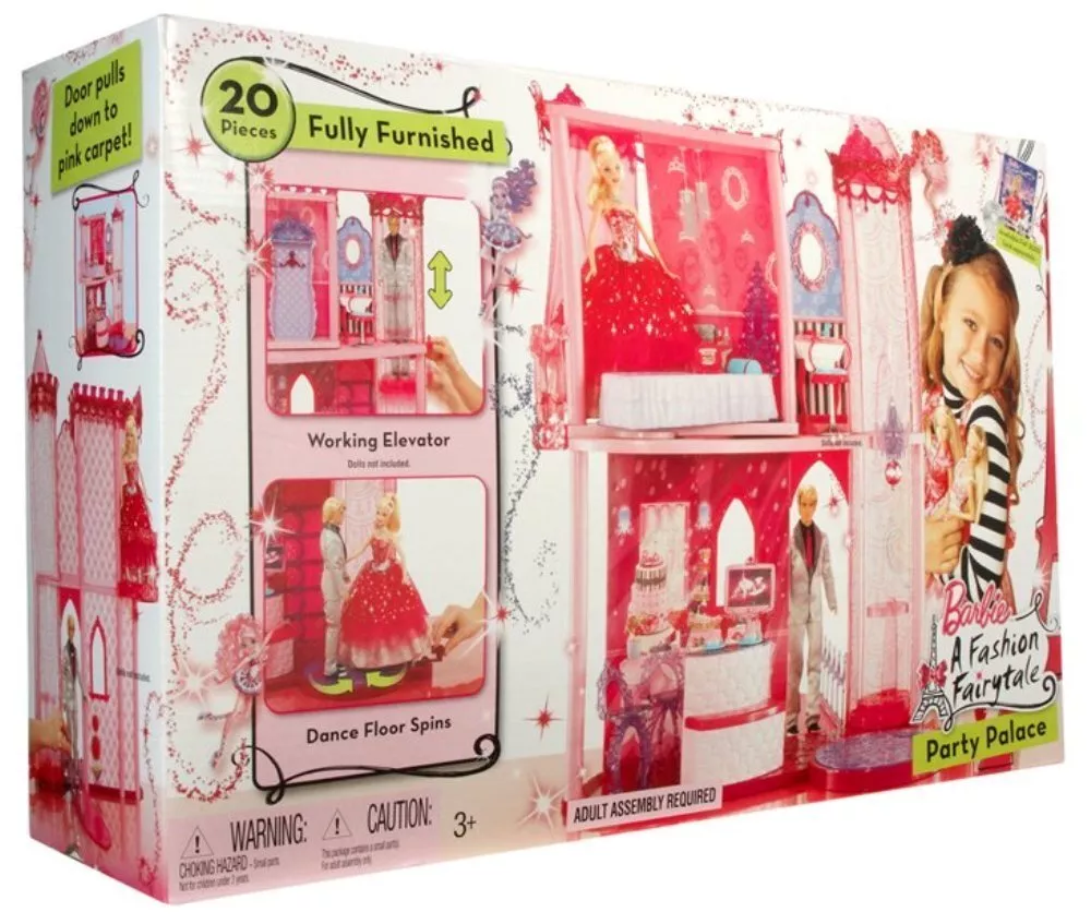 Plastic Barbie Splendid Doll House