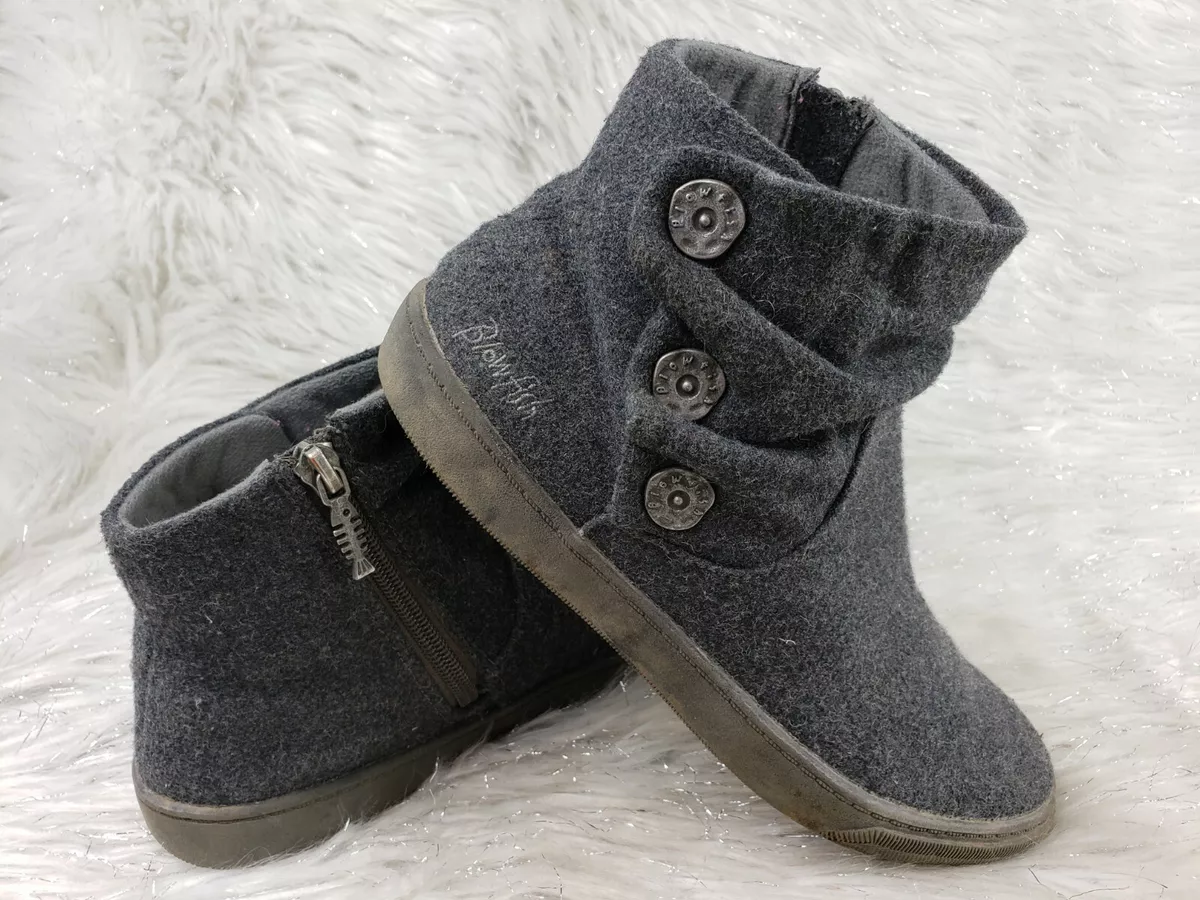 BLOWFISH MALIBU KIDS Size 3 Gray Boots Booties eBay