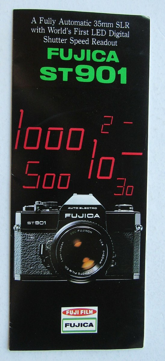 Camera Brochure Photography Reference Guide For Fujica ST901