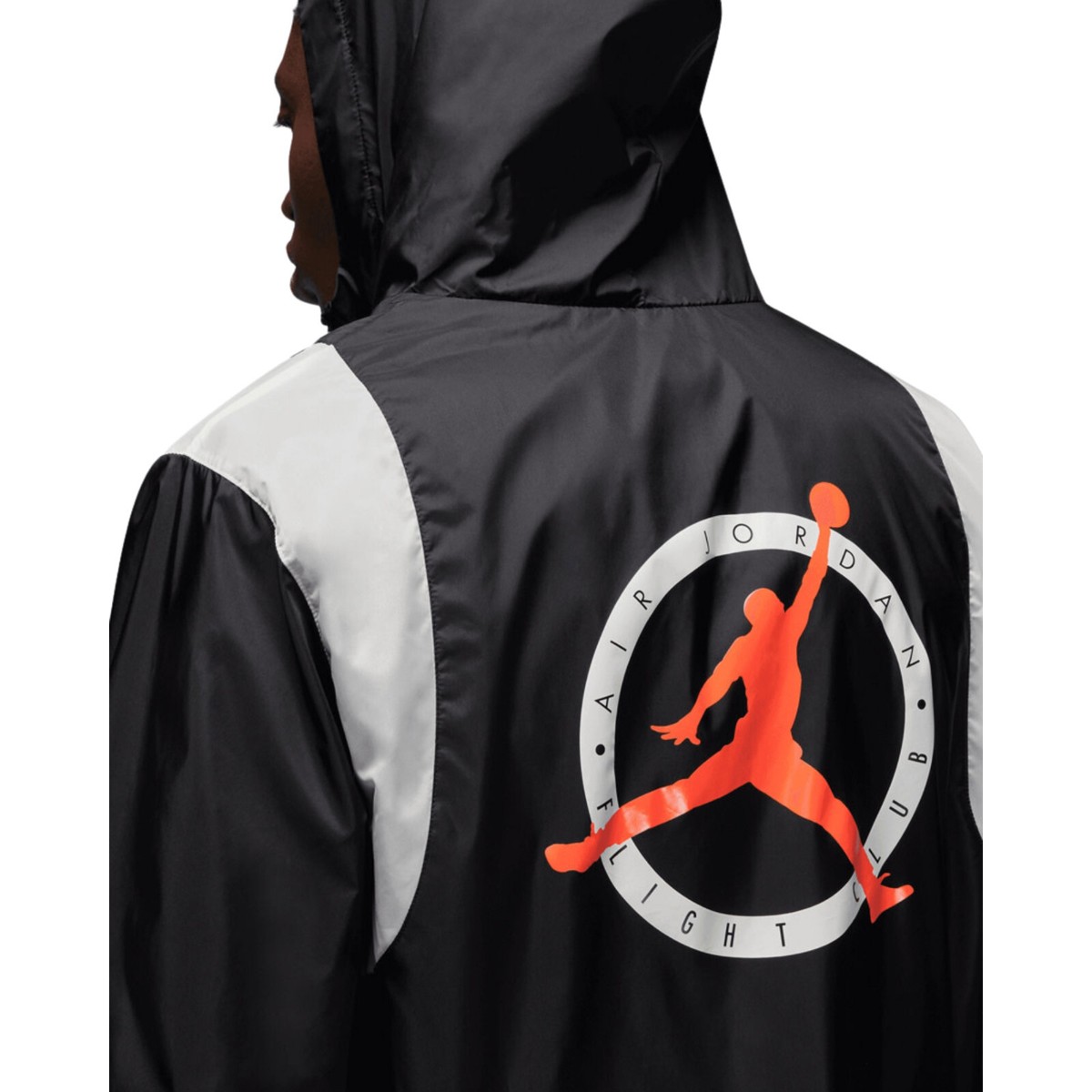 JORDAN Flight MVP HBR 1/4 Zip Pullover Jacket sz X-Large Black