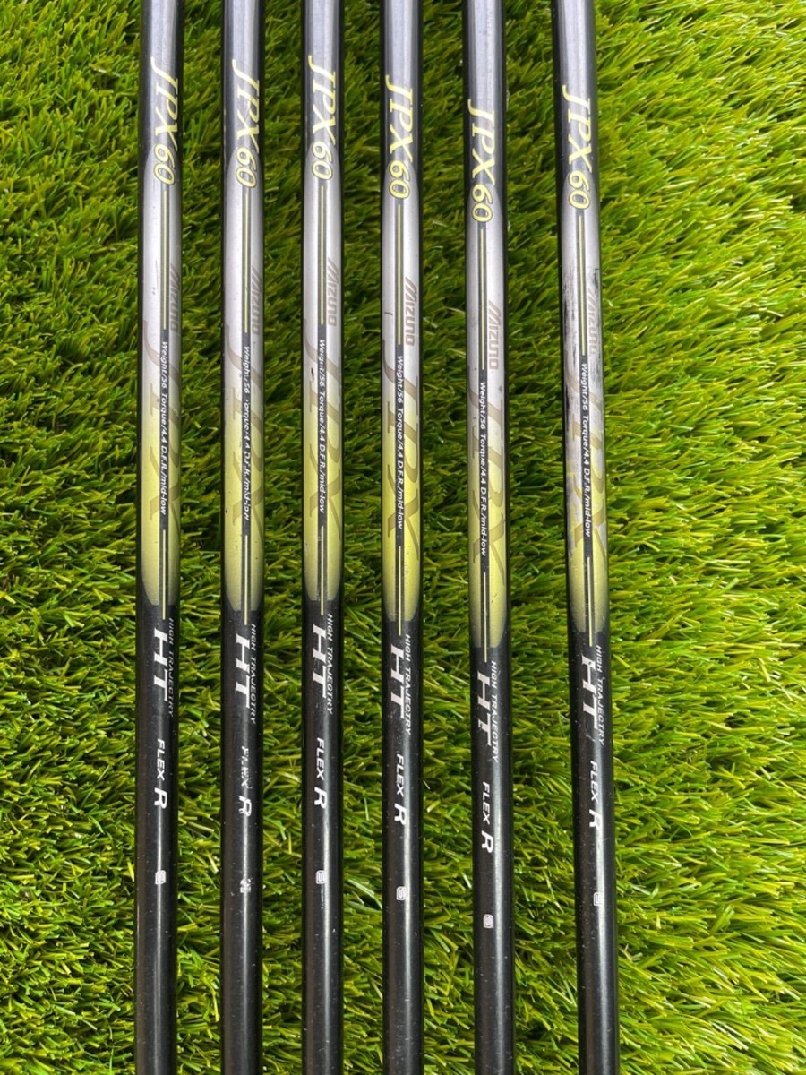 Mizuno JPX E310Ti 6pcs 6-9,Fw-Sw Iron Set JPX 60 HT Flex Regular