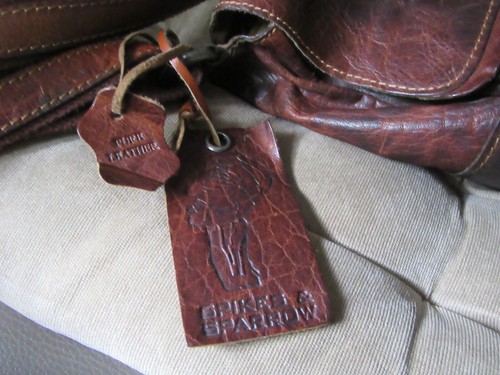 SPIKES & SPARROW - TASCHE - ECHT LEDER - FARBE BRAUN - Bild 20 von 20