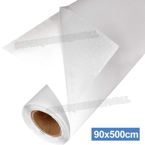90cmX5m Sand Blast Clear Frosted Frosting Window Glass Removable Privacy Film - Picture 12 of 12